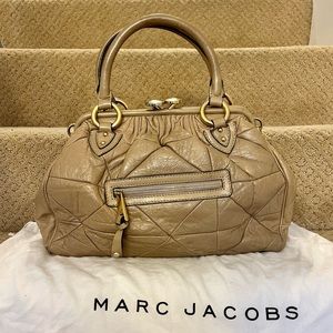 Authentic Marc jacobs patchwork stam beige